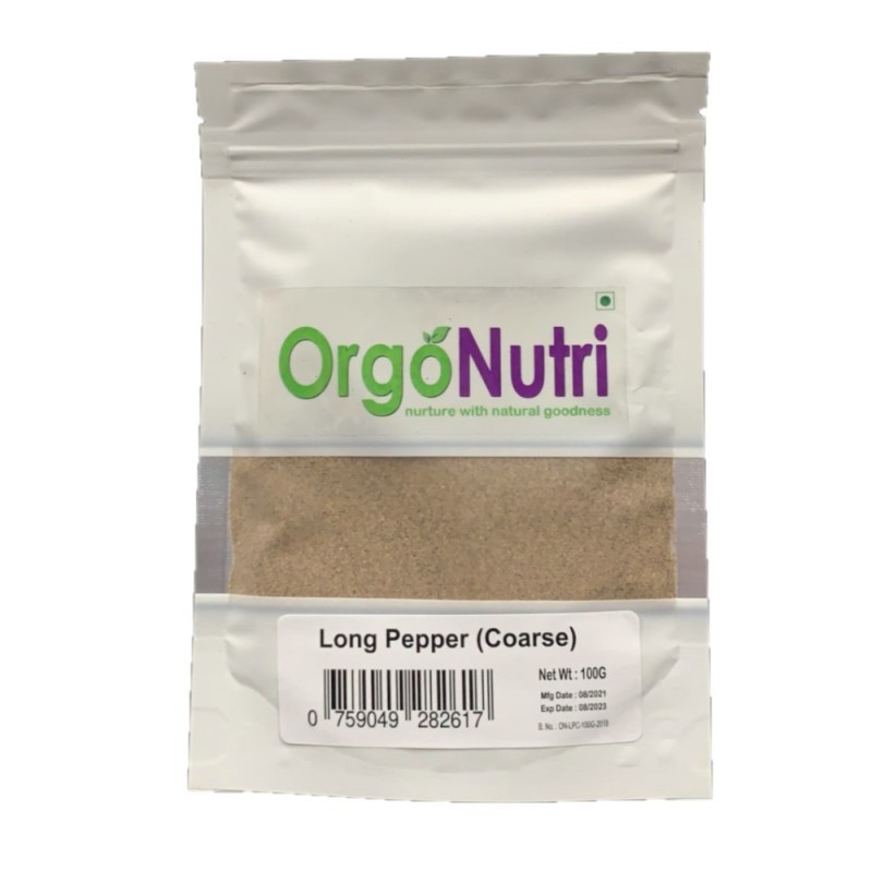Orgonutri Medium Grind Coarse Long Pepper, Indian Long Pepper, Pipli