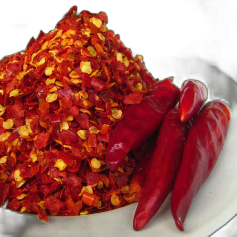 Orgonutri Dried Crushed Red Chilli Flakes, Là Jiāo Fěn, for Kimchi