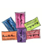 Rang De holi Color Powder (Gulal), 600g (6 Colors). 100g packets of red, pink, green, yellow, orange & blue.