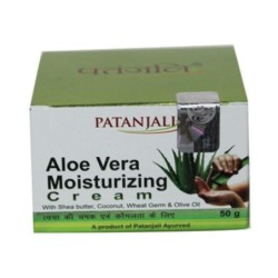 Patanjali Aloevera Moisturizing Cream, with Shea Butter, Coconut