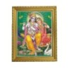 Satvik Radha Krishna Designer Wooden Photo Frame (2) for Pooja