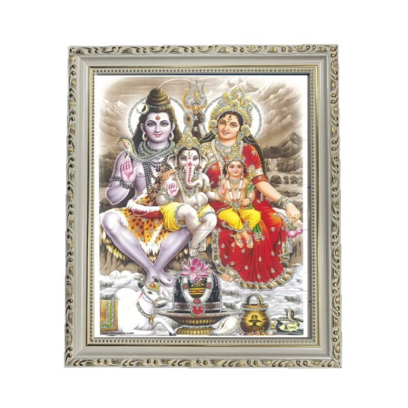 Satvik Lord Shiva, Mata Parvati, Lord Karthik & Lord Ganesha Designer