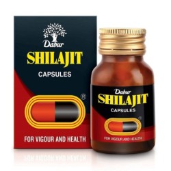 30 Capsules Dabur Shilajit Capsules for Vigour & Health Vitality