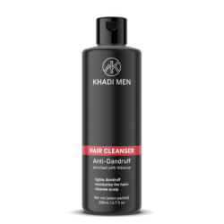 Khadi Men Anti-Dandruff Hair Cleanser - Enriched with Hibiscus