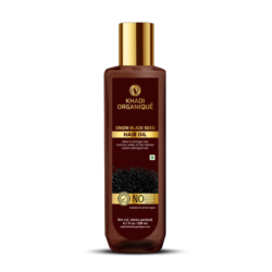 Khadi Organique Onion Black Seed Hair Oil - for Silkier & Stronger