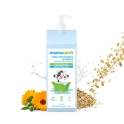 Mamaearth Milky Soft Shampoo for Babies - with Oats, Milk & Calendula