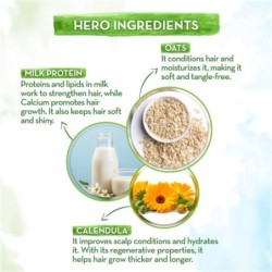 Mamaearth Milky Soft Shampoo for Babies - with Oats, Milk & Calendula