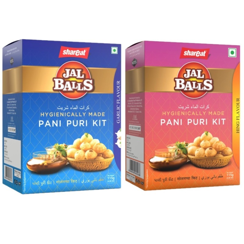 Shareat Jal Balls Pani Puri Kit Hing Flavour 115g