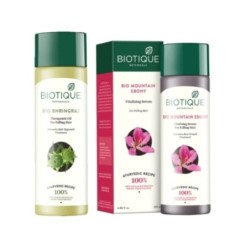 Biotique Combo of Bio Mountain Ebony Vitalizing Serum, & Bio