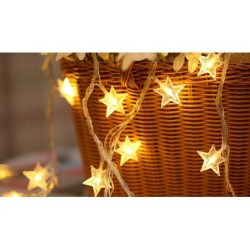 Kodayz Star LED Lights (Warm White, 10M) for Chirstmas Decoration