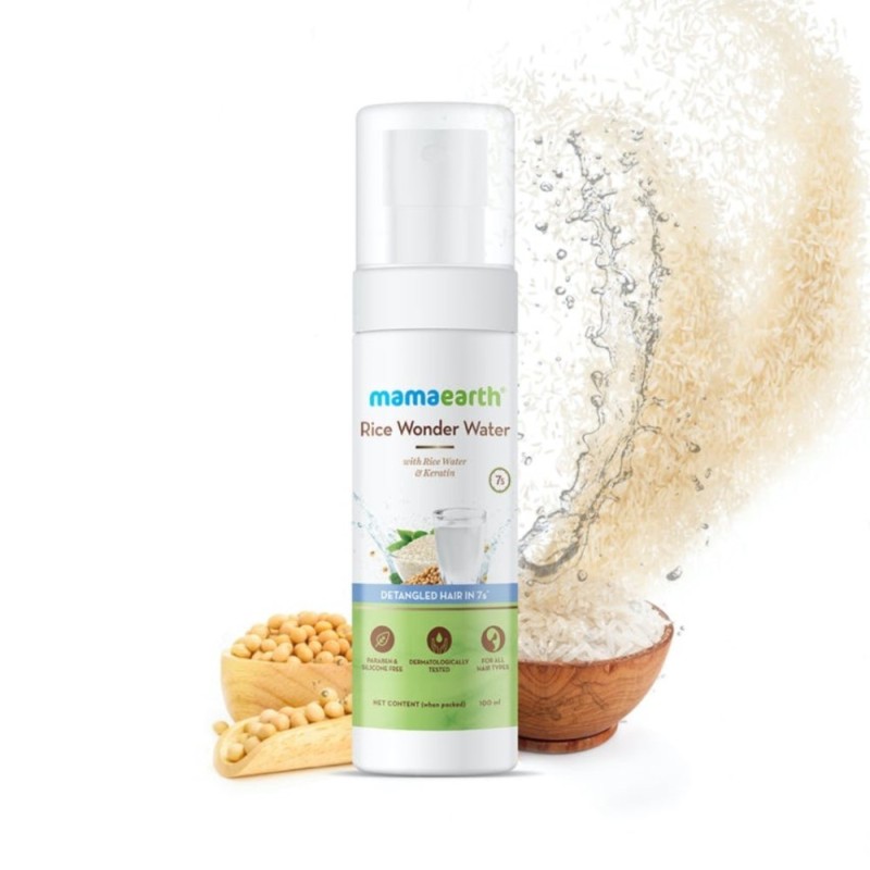 Mamaearth Rice Wonder Water Hair Serum - with Rice Water & Keratin