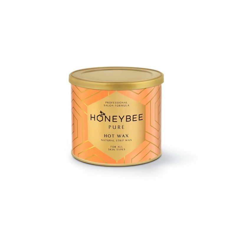 Honey Bee Pure Hot Wax, Natural Strip Wax for All Skin Types 600g