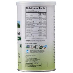 Organic India Wheat Grass Powder Boosts Energy & Builds Immunity 100g