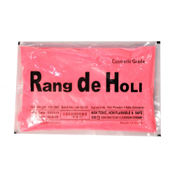 Satvik Rang De Holi Pink Gulal 2 Packs of color, (100gm each). Gender Reveal Pink Color, Cosmetic Grade Color and Non Flammable