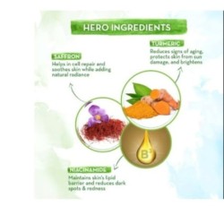 Mamaearth Ubtan Face Serum with Turmeric & Saffron for Skin