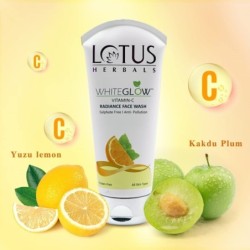Lotus Herbals Whiteglow Vitamin C Radiance Face Wash for Dark Spots