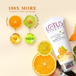Lotus Herbals Whiteglow Vitamin C Radiance Face Wash for Dark Spots