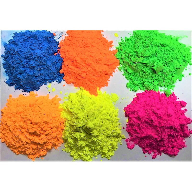 Rang De holi Color Powder (Gulal), 600g (6 Colors) Cosmetic Grade Color and Non Inflammable