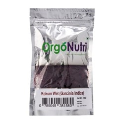 Orgonutri Wet Kokum Rinds (Salted), Aamsul (Sour Kokum), Garcinia