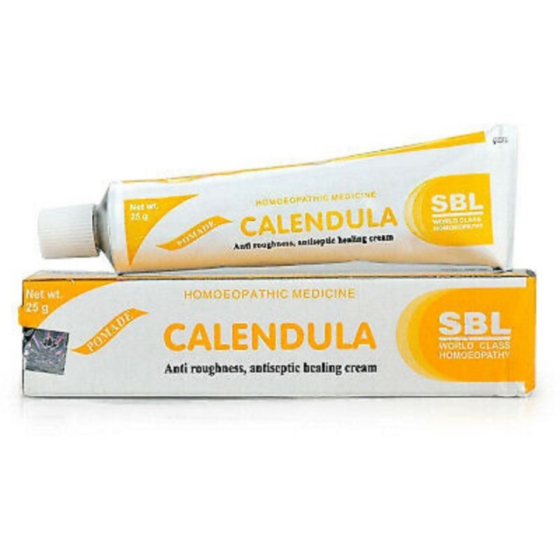 Sbl Homeopathic Calendula Ointment for Ulcers, Burns,cuts, Wounds