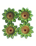 Colorful Clay Diyas (3) For Festivals or Prayers. Traditional and Handcrafted. These earthen clay diyas have been used for Diwal