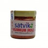 Satvik Kumkum Roli for Tilak and Pooja-Red Colour ,50gm