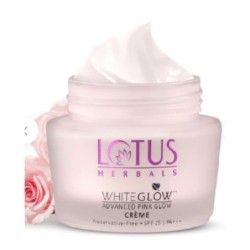 Lotus Herbals Whiteglow Advanced Pink Glow Brightening Cream SPF 25 I
