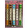 Wooden Dandiya Sticks- Sankhedo,pair of Sanedo Multi Color Wooden