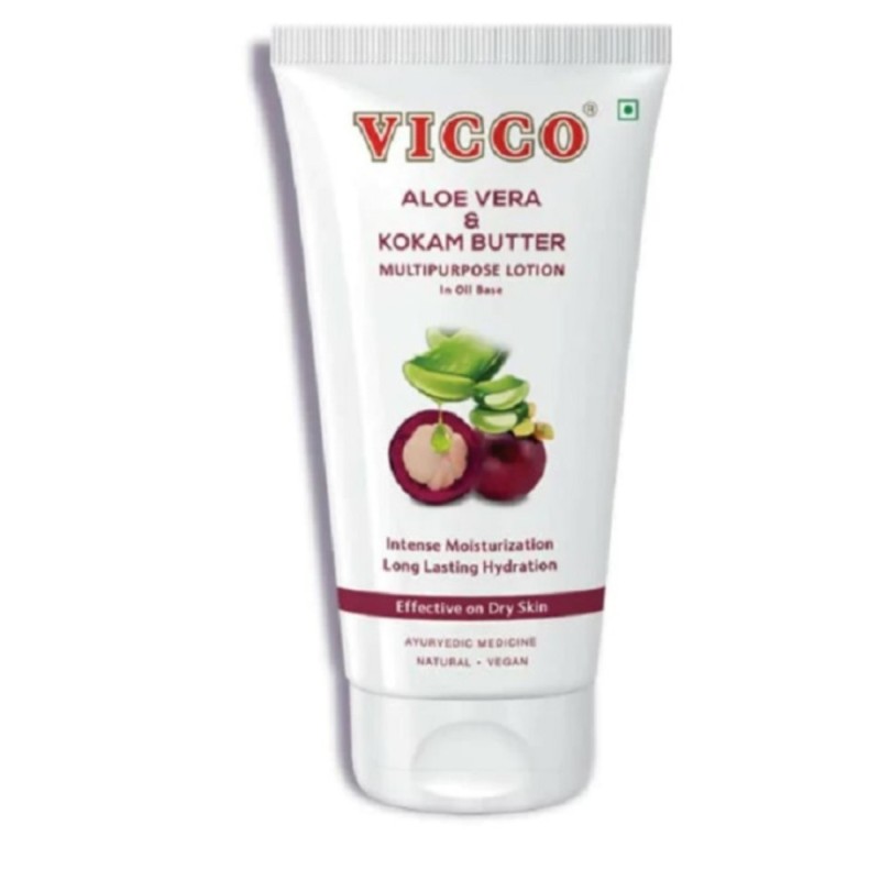 Vicco Aloe Vera & Kokam Butter Multipurpose Lotion 200 Ml