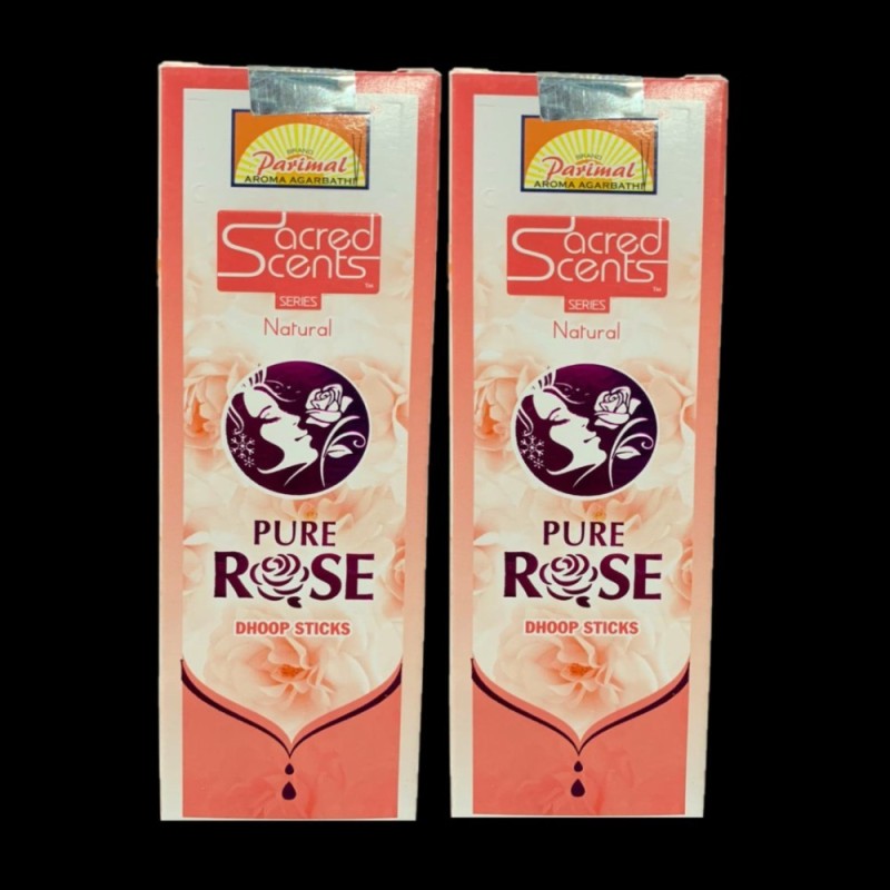 (Dhoop) Parimal Sacred Scents Pure Rose Dhoop Batti, for Pooja
