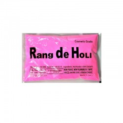 Rang De holi Color Powder (Gulal), 600g (6 Colors) Cosmetic Grade Color and Non Inflammable