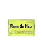 Rang De holi Color Powder (Gulal), 600g (6 Colors). 100g packets of red, pink, green, yellow, orange & blue.