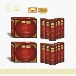 (Dhoop) Parimal Sacred Scents Oud Amber Dhoop Sticks with Dhoop