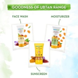 Mamaearth Ubtan Detan Sunscreen with Turmeric & Saffron SPF
