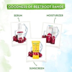 Mamaearth Beetroot Hydraful Sunscreen with Hyaluronic Acid SPF