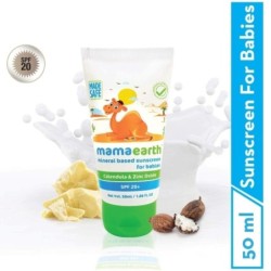 Mamaearth Mineral Based Sunscreen - Infused with Calendula & Zinc