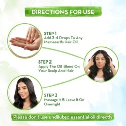 Mamaearth Rosemary Essential Oil for Hair Growth - 100% Pure