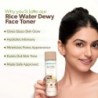Mamaearth Rice Water Dewy Face Toner with Rice Water & 4% Niacinamide