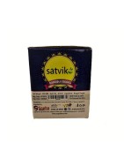 Satvik Rangoli Powder with 10 Colours for every Devotional Occasion, 500g. Non-toxic and safe colour powders made of natural ing