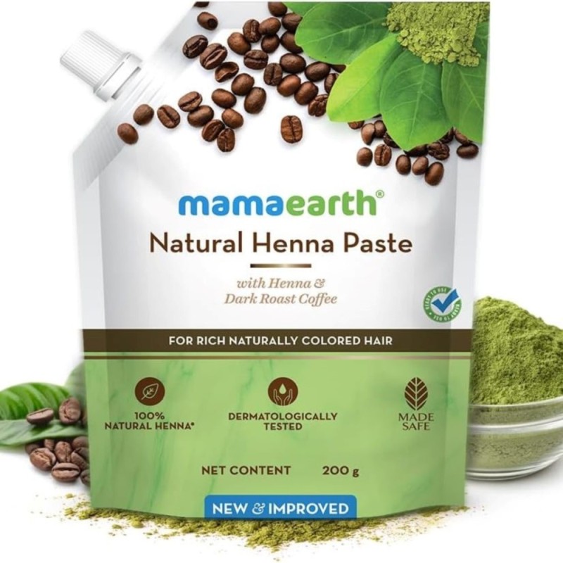 Mamaearth Rich Naturally Colored Hair Natural Henna Paste with Henna