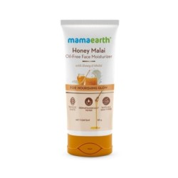 Mamaearth Honey Malai Oil-Free Face Moisturizer for Nourishing Glow