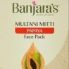 Banjara's Multani Mitti + Papaya Face Pack Powder 100 G