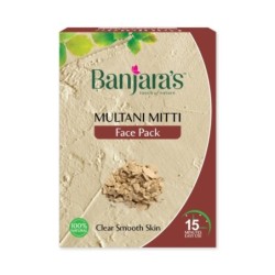 Banjara's Face Pack - Multani Mitti, Pack 100g
