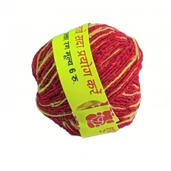 Satvik Kalawa Mouli Sacred Thread-Red,Yellow (Shudh Dhaga), 2 pieces.