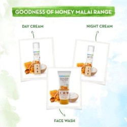 Mamaearth Honey Malai Day Cream SPF 30 with Honey & Malai