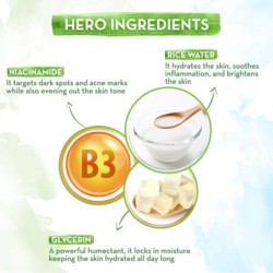 Mamaearth Rice Night Cream, for Clear Skin with Rice Water
