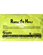 Satvik Rang De Holi Yellow Gulal 2 Packs of color, (100gm each)