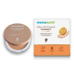 Mamaearth Glow Oil Control Radiant Compact SPF 30 with Vitamin C