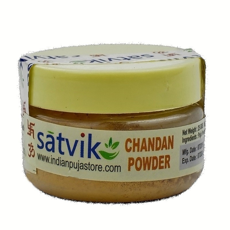Satvik Chandan Powder (Sandalwood) for God Poojan, 25g