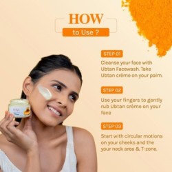 Lotus Herbals Radiance Boost Ubtan Face Cream SPF 20 Turmeric
